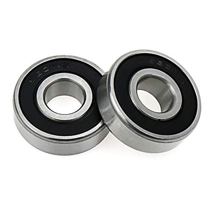 6201RS Ball Bearing Double Sealed Deep Groove Bearing 12 x 32 x 10mm -5pcs - size: 12 x 32 x 10mm