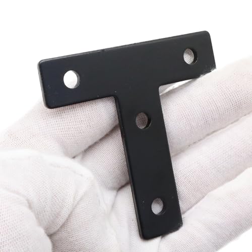 10 Sets 2020 Aluminum Extrusion Profile Hardware V T Slot Brackets - style: 10 sets T with M5