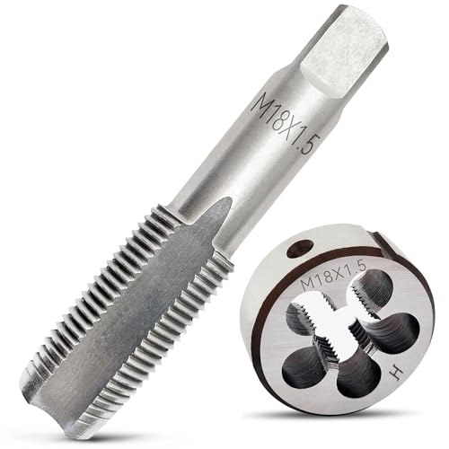M18x1.5 Tap and Die Set, Metric Right-Hand HSS M18 x 1.5 Tap Die Set - size: m18 x 1.5