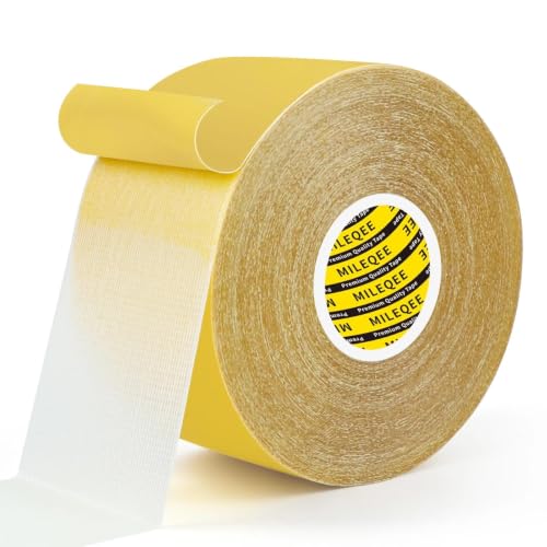 High Tack Double Sided Tape Heavy Duty Grid Mesh Stick,1.97" x 66FT - size: 1 Pack,1.97" x 66FT