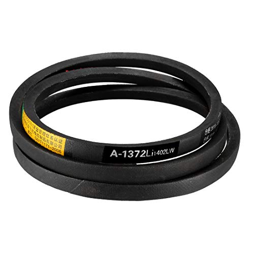 uxcell A1372 V-Belts 1372mm Inner Girth 13mm Top Width 8mm Thickness A-Section Rubber Drive Transmission Belt - size: 1372mm