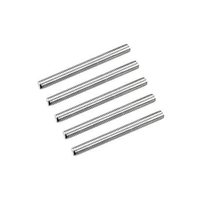 MECCANIXITY Fully Threaded Rod M5 x 50mm 0.8mm Thread Pitch 304 Stainless Steel Right Hand Threaded Rods Bar Studs 5 Pack - size: M5 x 50mm
