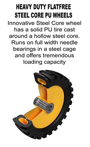 DEWALT 1200 lbs. Capacity Door Frame and Panel Dolly/Material Mover DXWT-PS200 - size: Standard Dolly
