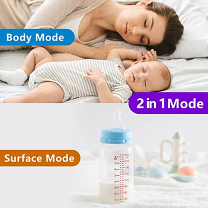 Digital Thermometer for Adults and Kids, No Touch Forehead Thermometer - color: Purple