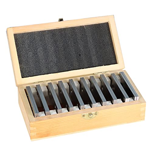 waltyotur 1/8 in Steel Parallel Set 1/8 x 3 in Accuracy 0.0002 in 10 Pairs - size: 3 in