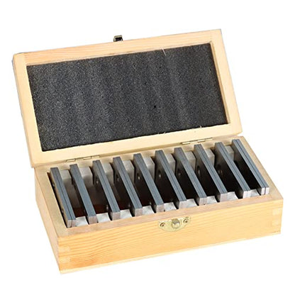 waltyotur 1/8 in Steel Parallel Set 1/8 x 3 in Accuracy 0.0002 in 10 Pairs - size: 3 in