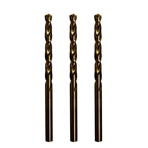 Metric M42 8% Cobalt Drill Bits for Stainless Steel and Hard Metal (7mm x 3pcs) - size: 7.0mmx3pcs