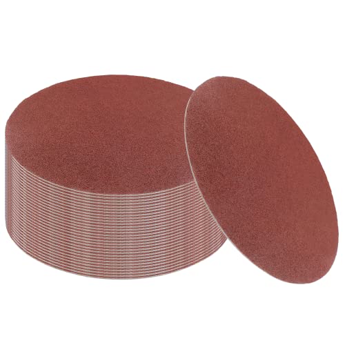 Biaungdo 7-Inch Sandpapers Sand Discs, 100 Grit, 30 Pcs - style: 30 Pcs 7 Inch 100 Grit