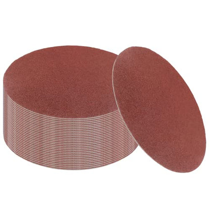 Biaungdo 7-Inch Sandpapers Sand Discs, 100 Grit, 30 Pcs - style: 30 Pcs 7 Inch 100 Grit