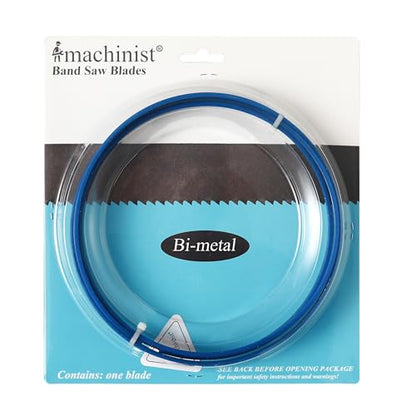Imachinist S721214-035 72" x 1/2" x .035" x 14 TPI Bi-Metal Bandsaw Blades