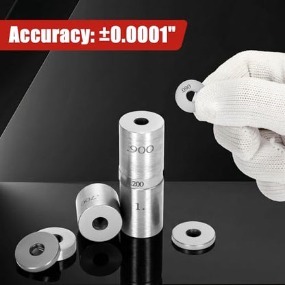 36 Piece Steel Spacer Blocks Set ，Round Gage Space Harden Block