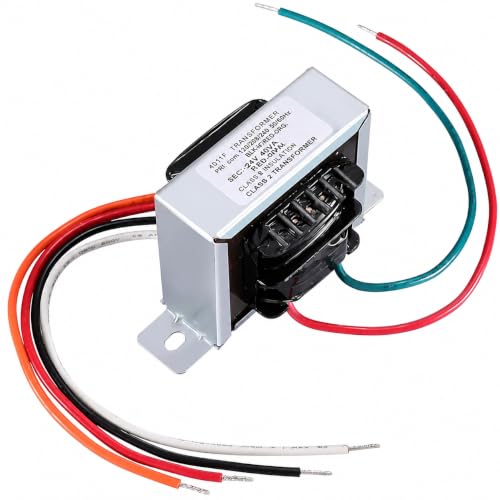 1 Pack 24V Control Transformer 40VA, Primary 120/208/240V Secondary Output, Class 2 Low Voltage Unit for HVAC Furnace Multi Tap, Replacement 4031F PF42440 GT446 (1)