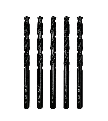 3/8inch HSS M35 Cobalt Twist Drill Bits for Metal - size: 3/8inch (5pcs)