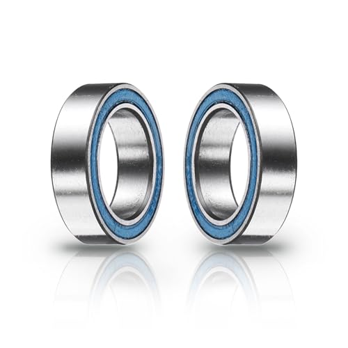 uxcell 8 Pcs 6700-2RS Deep Groove Micro Bearing, 10x15x4mm Chrome Steel - size: 6700-2RS