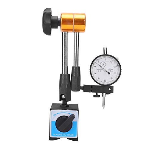 Oumefar Dial Indicator with Magnetic Base, Aluminum Alloy Flexible Arm 15in