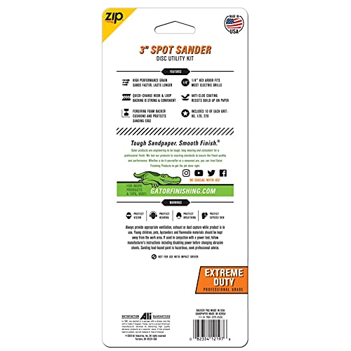 Gator Cut&Grind Type 27 Metal Cut-Off-Wheel, 4-1/2" x 5/64" x 7/8", 5 Pack - size: Cut&Grind 5/64"