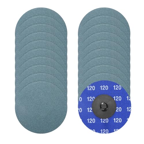 20 Pcs 3" 120 Grit Quick Change Surface Conditioning Discs - size: 3" (120 Grit)