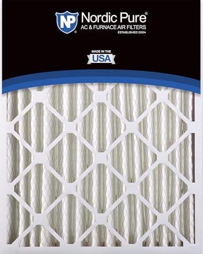 Nordic Pure 20x25x4 Pleated MERV 13 Air Filters 2 Pack - style: MERV 13