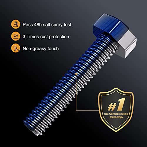 VIRGUE 870Pcs M3 Flat Head Phillips Machine Screws Black, M3 x 4/5/6/8/10/12/16/20/25/30mm Countersunk Metric Machine Screws Assortment Kit - size: M3 Phillips