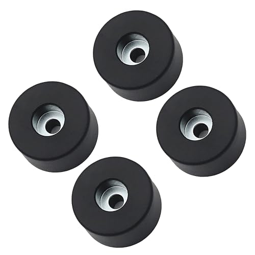 bizhala 4PCS 192310GS Air Compressor Isolator Rubber Feet Foot Mount Compatible for Coleman Powermate Sanborn 094-0026 E106661 for Many Compressors Generators Pressure Washers Anti Vibration Foot Pad