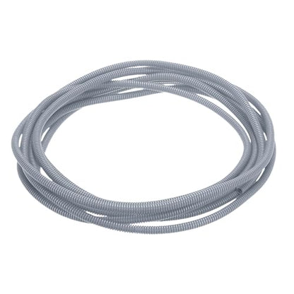 MECCANIXITY Plastic Split Wire Loom Tubing 1/4"(6.5mm) ID 20FT(6m), Gray - color: Gray, size: 1/4"(6.5mm) ID x 20FT(6m)