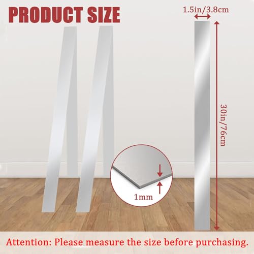 2 Pcs 304 Stainless Steel Strips, Brushed Self Adhesive Strip Metal Trim Strip, Finishing Sheet Metal Strips for Microwave/Oven/Range/Cooktop, 30" Long, 1.5" Wide Gap Filler for Kitchen Decor - color: Silver, size: 1.5in