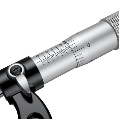 HDLNKAK Outside Micrometer 0-1"/0.0001", with Zero Wrench and Case (Black) - color: Black