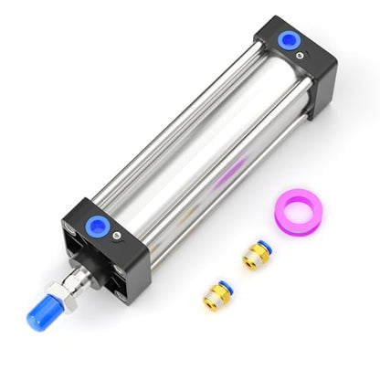 TAILONZ 32mm Bore 200mm Stroke Pneumatic Air Cylinder Double Action SC 32x200 - size: 32mm Bore 200mm Stroke