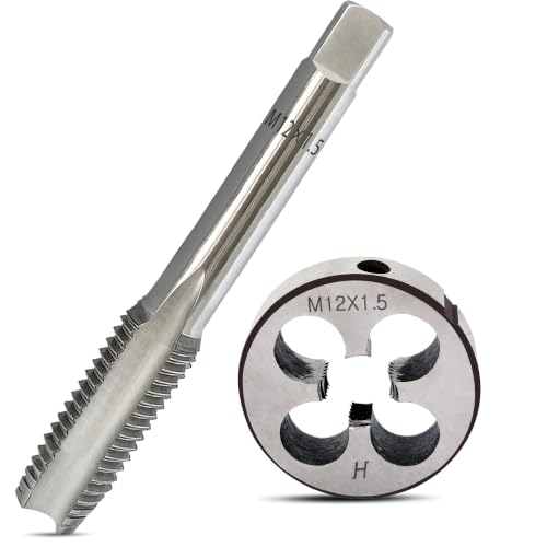 M12x1.5 Tap and Die Set, Metric Right-Hand M2 HSS M12 x 1.5 Tap Die Set - size: m12 x 1.5