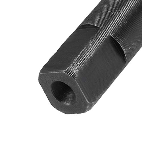 uxcell Adjustable Hand Reamer 23-26mm High Speed Steel H8 6 Straight Flutes Milling Cutter Tool Metric Reaming Drill Bit for Metal - size: 23-26mm