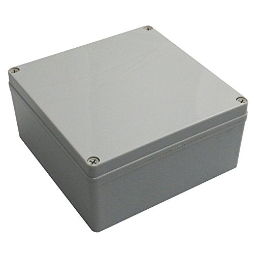 Ogrmar Plastic Dustproof IP65 Junction Box DIY Case Enclosure 7.9x7.9x3.7 - size: 7.9" x 7.9" x 3.7"