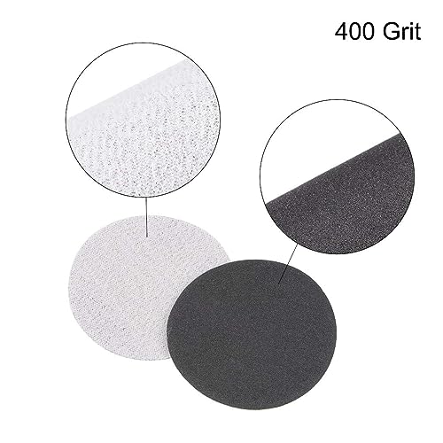 2-Inch Wet or Dry Sandpaper Sanding Paper disc Sanding Discs 400 Grit 50 Pcs - size: 50Pcs 2-inch 400 Grit