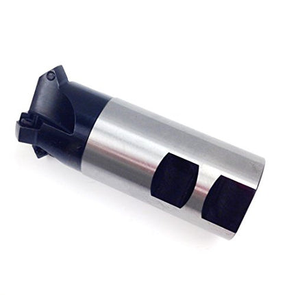 HHIP 2076-0016 45 Degree Carbide 2" X 1-1/2 Shank 4-Insert Indexable Chamering End Mill - size: 2 in