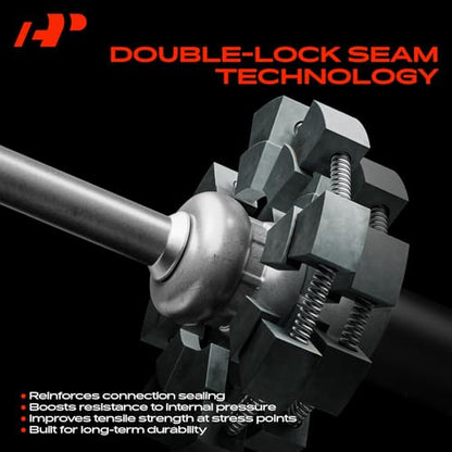 A-Premium Power Steering Pressure Hose Line Assembly, From Pump