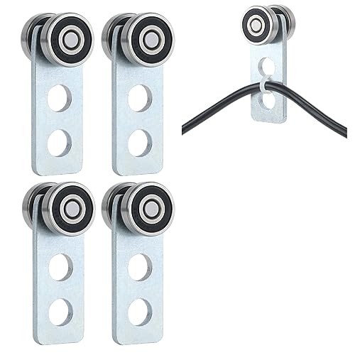 2Wheel Trolley Assembly Rollers.Bearing Trolley Assembly.The top of the Trolley has Room for Set Screws, Allowing the use of a 1-5/8" high Strut Channel - style: E-2Wheel Trolley 4pcs
