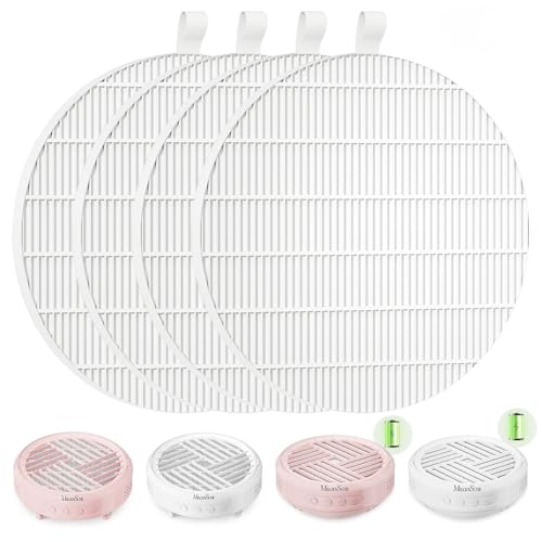 SProR Nail Dust Collector Replacement Filter, 4 Pack Reusable Dust Filter for MelodySusie Hpro/SProR Nail Dust Collector, Compatible Fine Filter for Efficient Nail Dust Collection - size: 4 Pack Filter