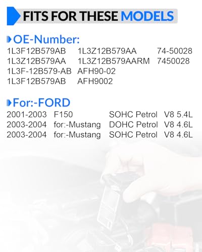 1L3F12B579AB Mass Airflow Sensor for:-Ford F150 for:-Mustang - size: 1L3F12B579AB