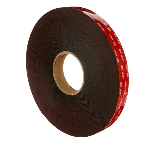 3M VHB Heavy Duty Mounting Tape 5952, Black, 3/4 in x 15 yd, 45 mil, 1 Roll - style: 3/4 in x 15 yd