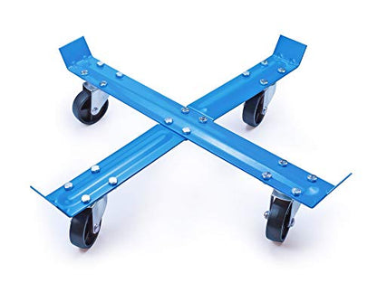 LIBRA 55 Gallon Foldable Drum Dolly with Swivel Wheel Casters