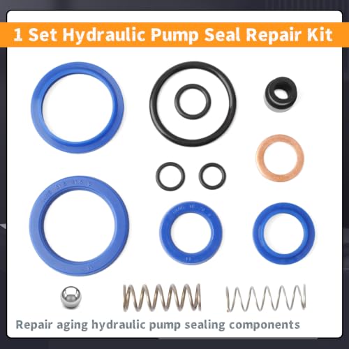 270158 13Pcs Hydraulic Seal Kit Replacement for Wesco Pallet Jack