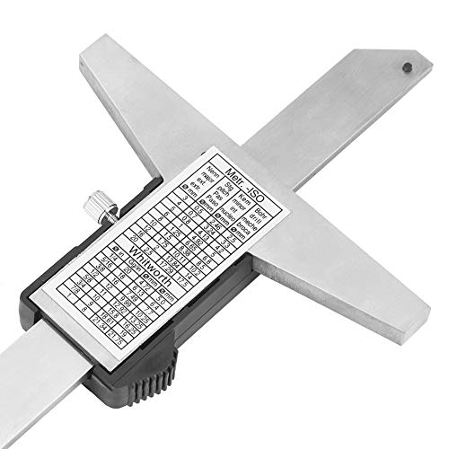 Depth Gauge, Stainless Steel Digital Depth Vernier Caliper Measuring Tool 0-150mm 0.01mm