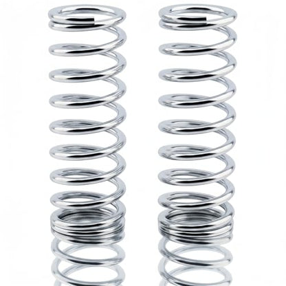 9731 Compression Spring ，Spring Steel Construction, Nickel-Plated Finish, 0.105 GA x 7/8 in. x 3 in. 2-Pack， 9731