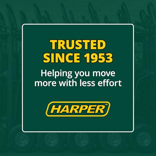 Harper Trucks JDCSC0335PC Kwik Shift 5-in-1 Hand Truck, 1000 lb