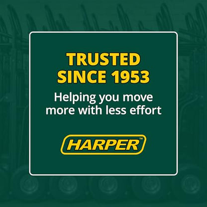 Harper Trucks 6781 Appliance Hand Truck, Dark Green
