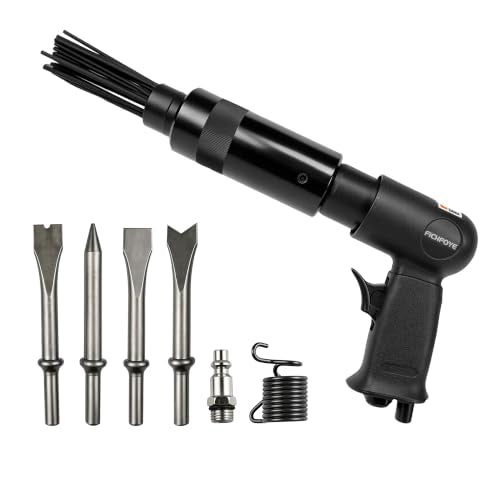 2-in-1 Air Needle Scaler & Air Chisel, 4500 BPM, 8.5J
