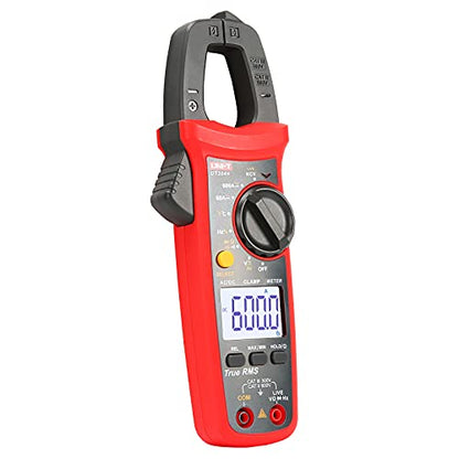 UNI-T UT204+ Digital Clamp Meter Temperature AC DC Current Voltage Resistance Tester multimeter