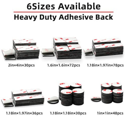 P7yaumy Double Sided Tape Heavy Duty, 1in×1in 48pcs Pre-Cut Foam Tape - size: 1in×1in×48pcs