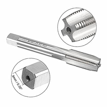 14mm x 1.25 HSS Metric Tap and Die Set Right Hand Thread,Tapping DIY Tool 3pcs (M14 x 1.25mm) - size: M14 x 1.25mm