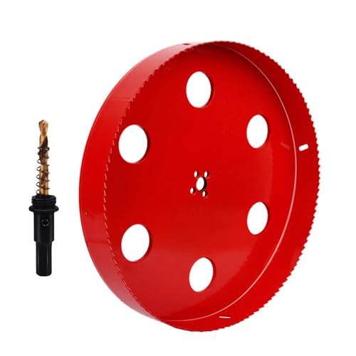 203mm / 8 inch HSS Bi-Metal Hole Saw Hole Drilling Cutter for Wood - size: 203mm / 8 inch