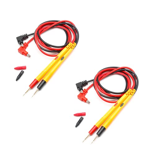 1 Pairs Digital Multimeter Test Leads Banana Plug, Voltmeter Test Probe Multimeter Probes 10A 1000V